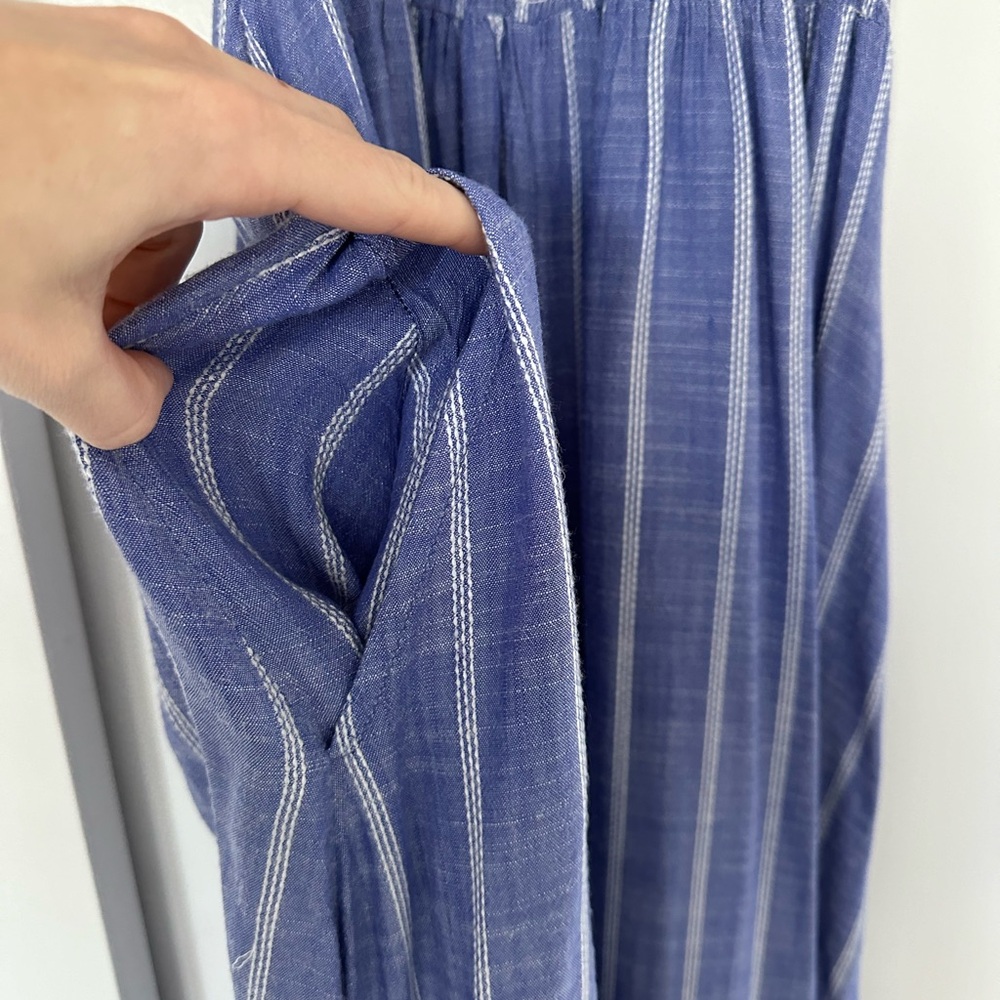 Chambray Butterflies Maxi by Free People - Picture 5 of 11